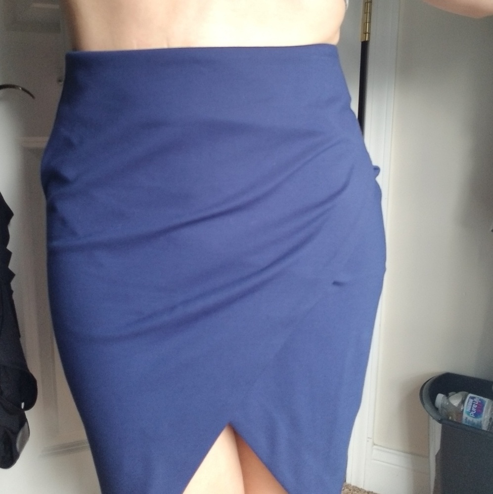 New express midi pencil tulip skirt 6